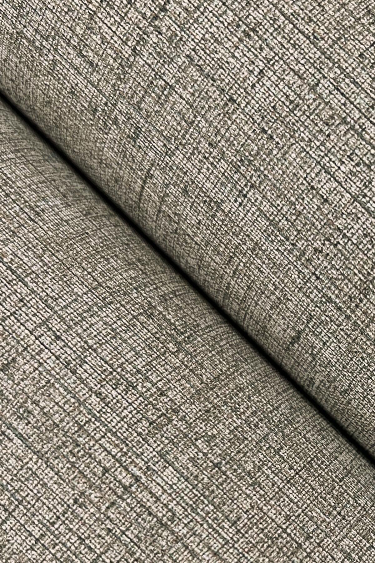 York Wallcoverings Hardy Linen Cinder Black Wallpaper