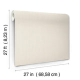 York Wallcoverings Exchange Gilded Off-White Wallpaper