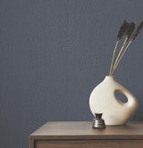 York Wallcoverings Exchange Ink Press Blue Wallpaper