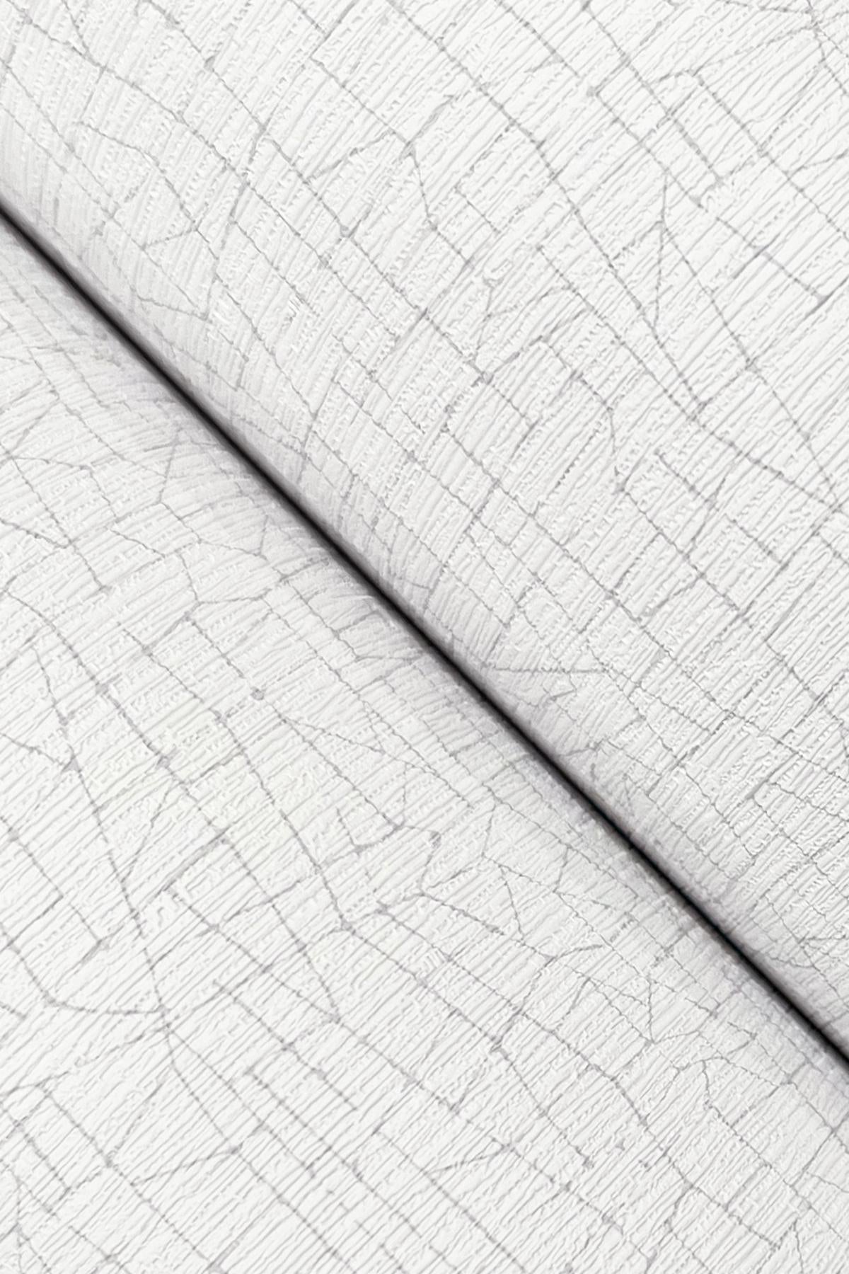 York Wallcoverings Exchange Optic White White Wallpaper