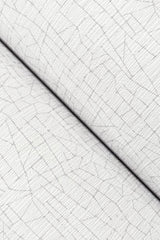 York Wallcoverings Exchange Optic White White Wallpaper