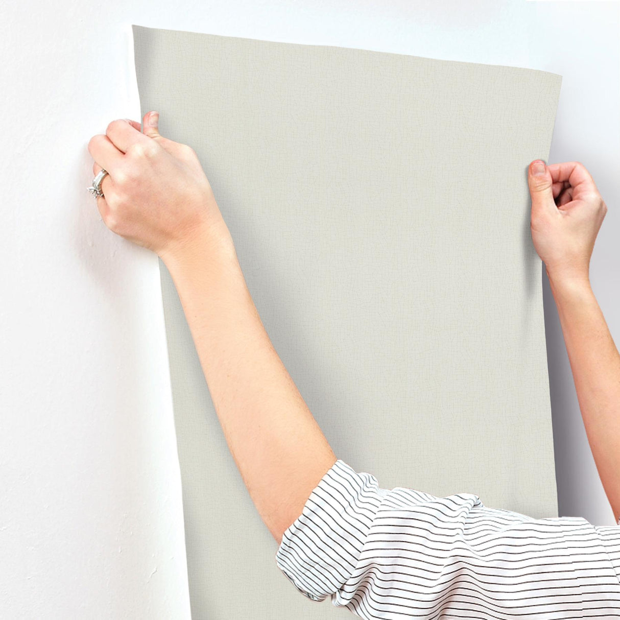 York Wallcoverings Exchange Misty Haze Green Wallpaper