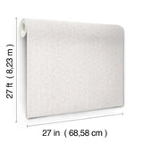 York Wallcoverings Rune Mother Of Pearl White Wallpaper