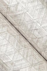 York Wallcoverings Rune Mother Of Pearl White Wallpaper