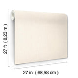 York Wallcoverings Verge Porcelain White Wallpaper