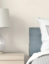 York Wallcoverings Verge Porcelain White Wallpaper