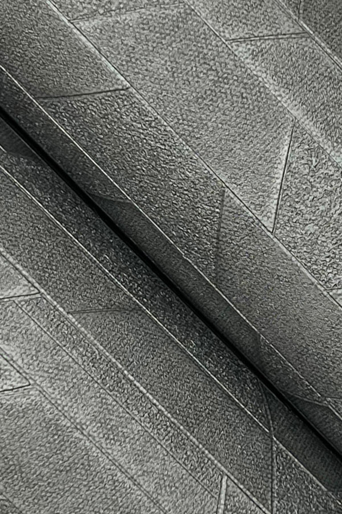 York Wallcoverings Verge Graphite Grey Wallpaper