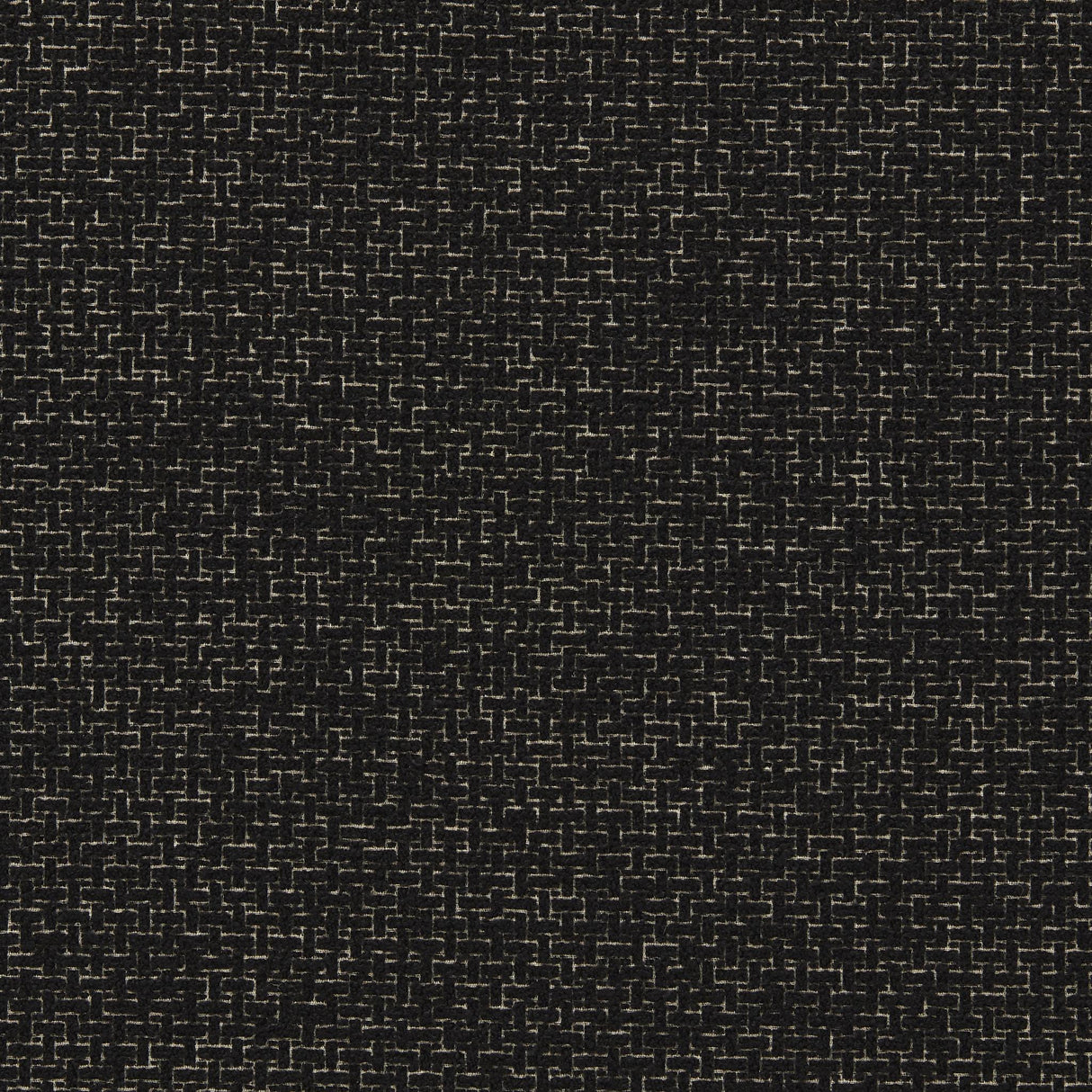 Harlequin Black Earth/Chalk PERFORMANCE BOUCLE Fabric