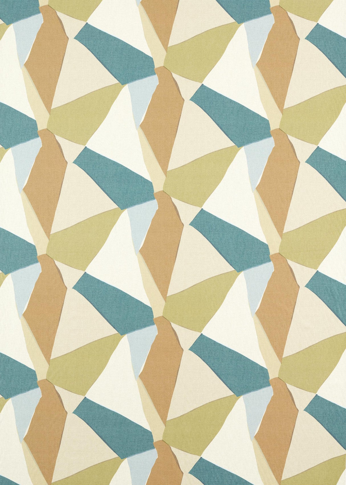 Harlequin Marine/Grass/Taupe REFLECT FABRICS Fabric