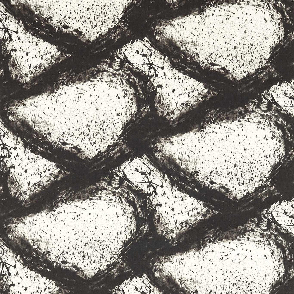Harlequin Enigmatic Black Earth Fabric