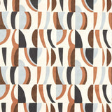 Harlequin Torillo Black Earth/Cornflower/Walnut Fabric