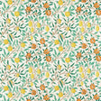 Morris & Co Fruit Sap Green/Tangerine Fabric