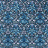 Morris & Co Spring Thicket Midnight/Lilac Fabric