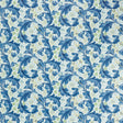 Morris & Co Leicester Paradise Blue Fabric