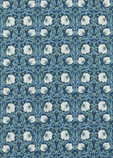 Morris & Co Midnight/Opal Bedford Park Fabrics Fabric