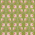 Morris & Co Pimpernel Sap Green/Strawberry Fabric