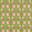 Morris & Co Pimpernel Sap Green/Strawberry Fabric
