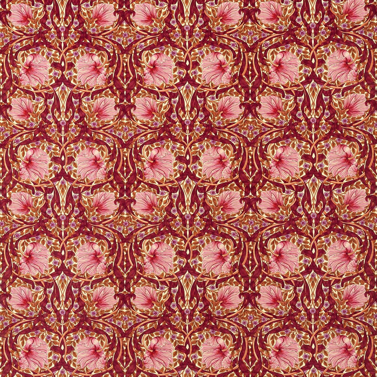 Morris & Co Pimpernel Sunset Boulevard Fabric