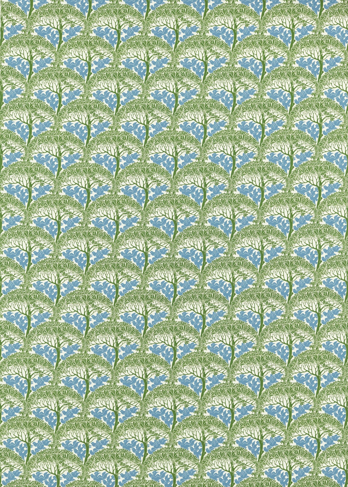 Morris & Co Garden Green Bedford Park Fabrics Fabric