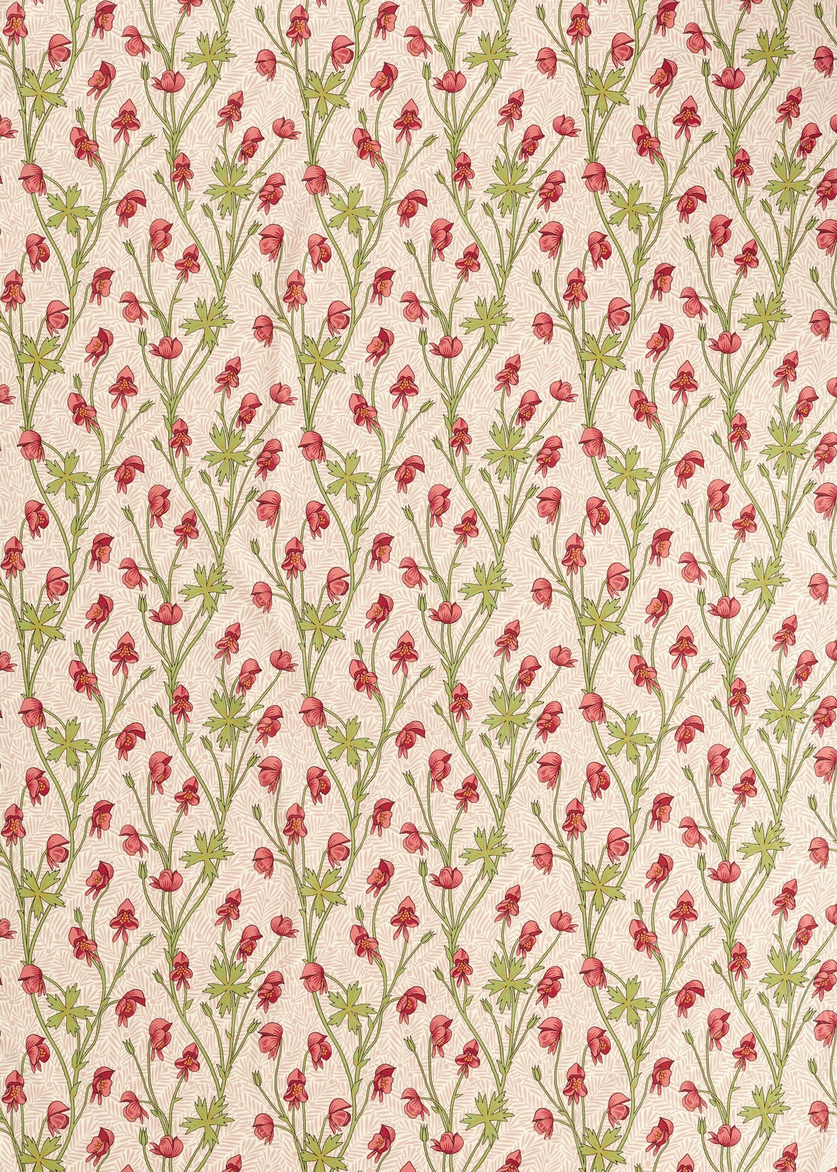 Morris & Co Rhubarb Bedford Park Fabrics Fabric