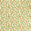 Morris & Co Monkshood Tangerine/Sage Fabric