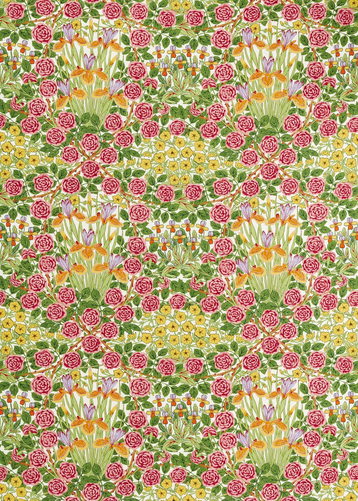 Morris & Co Sunburst Bedford Park Fabrics Fabric