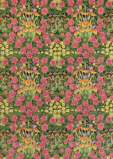 Morris & Co Sunburst/Ebony Bedford Park Fabrics Fabric