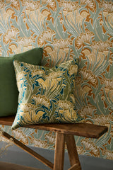 Morris & Co Pistachio/Lichen Bedford Park Fabrics Fabric