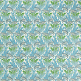 Morris & Co Laceflower Garden Green/Lagoon Fabric