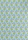 Morris & Co Laceflower Garden Green/Lagoon Fabric