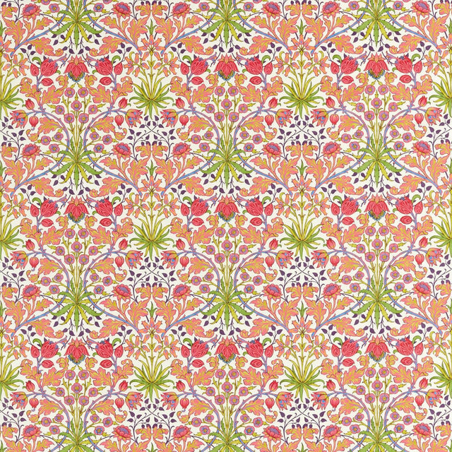 Morris & Co Hyacinth Cosmo Pink Fabric