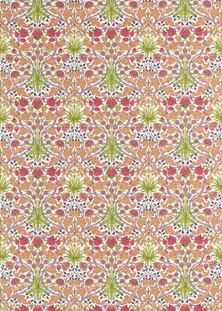 Morris & Co Hyacinth Cosmo Pink Fabric