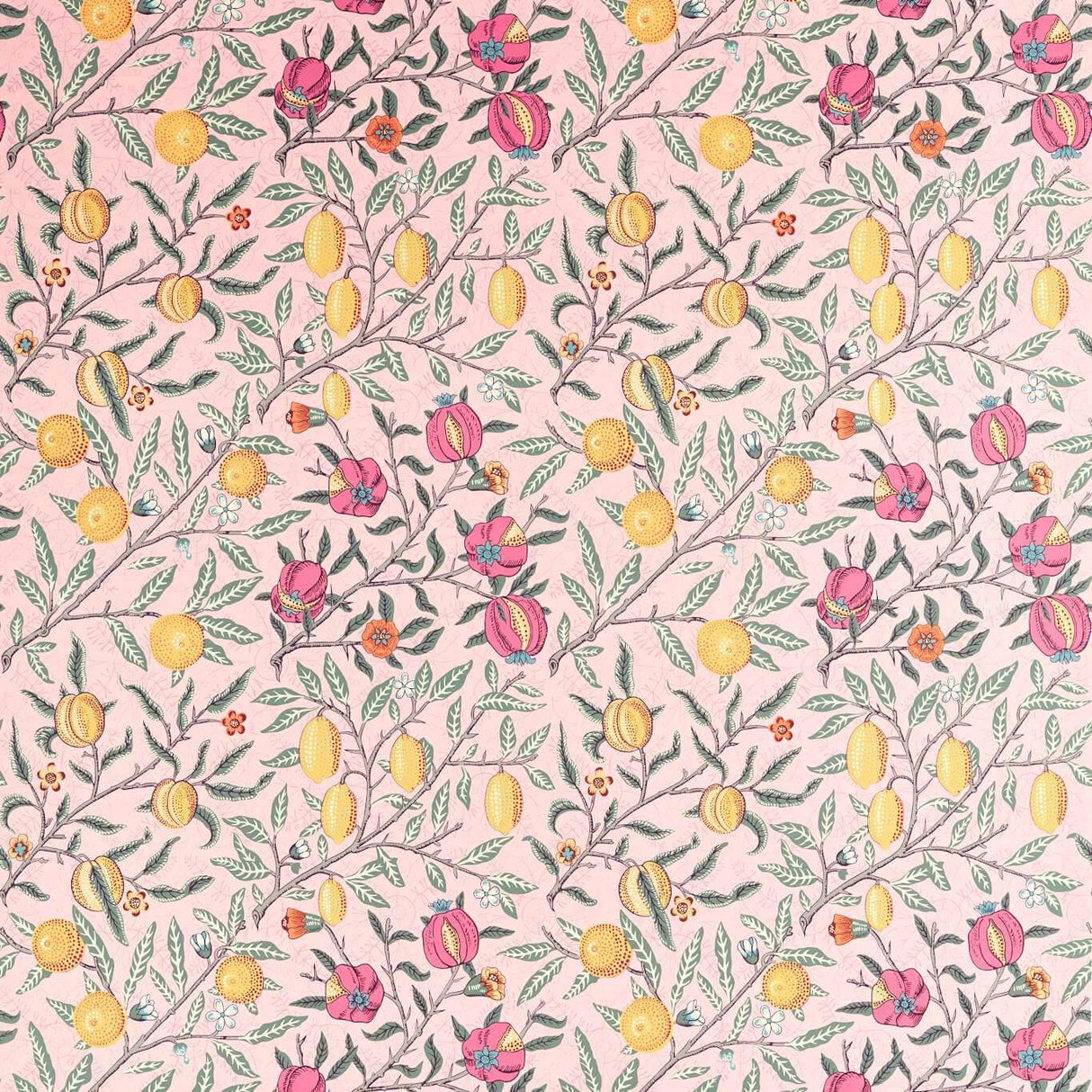 Morris & Co Fruits Stardust Fabric