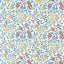 Morris & Co Fruits Paradise Blue Fabric