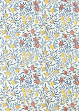 Morris & Co Paradise Blue Bedford Park Fabrics Fabric