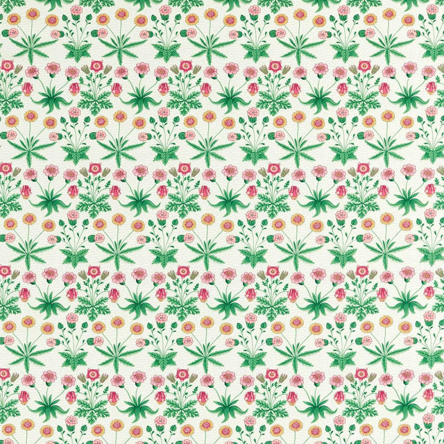 Morris & Co Daisy Strawberry Fields Fabric