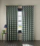 Morris & Co Goblin Green & Raven Bedford Park Fabrics Fabric