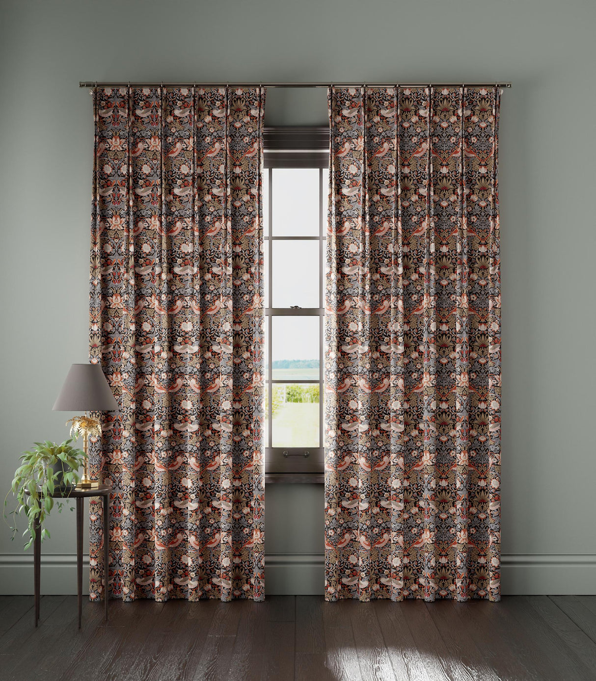 Morris & Co Old Fashioned Bedford Park Fabrics Fabric