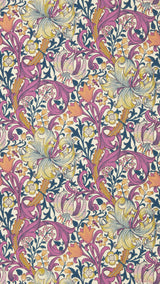 Morris & Co Pink Fizz Bedford Park Wallpapers Wallpaper