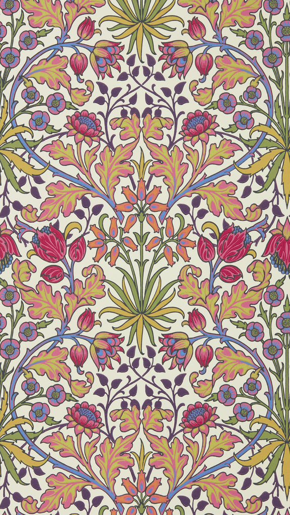 Morris & Co Hyacinth Cosmo Pink Wallpaper