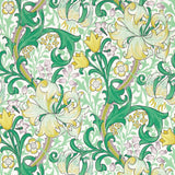 Morris & Co Golden Lily Secret Garden Wallpaper