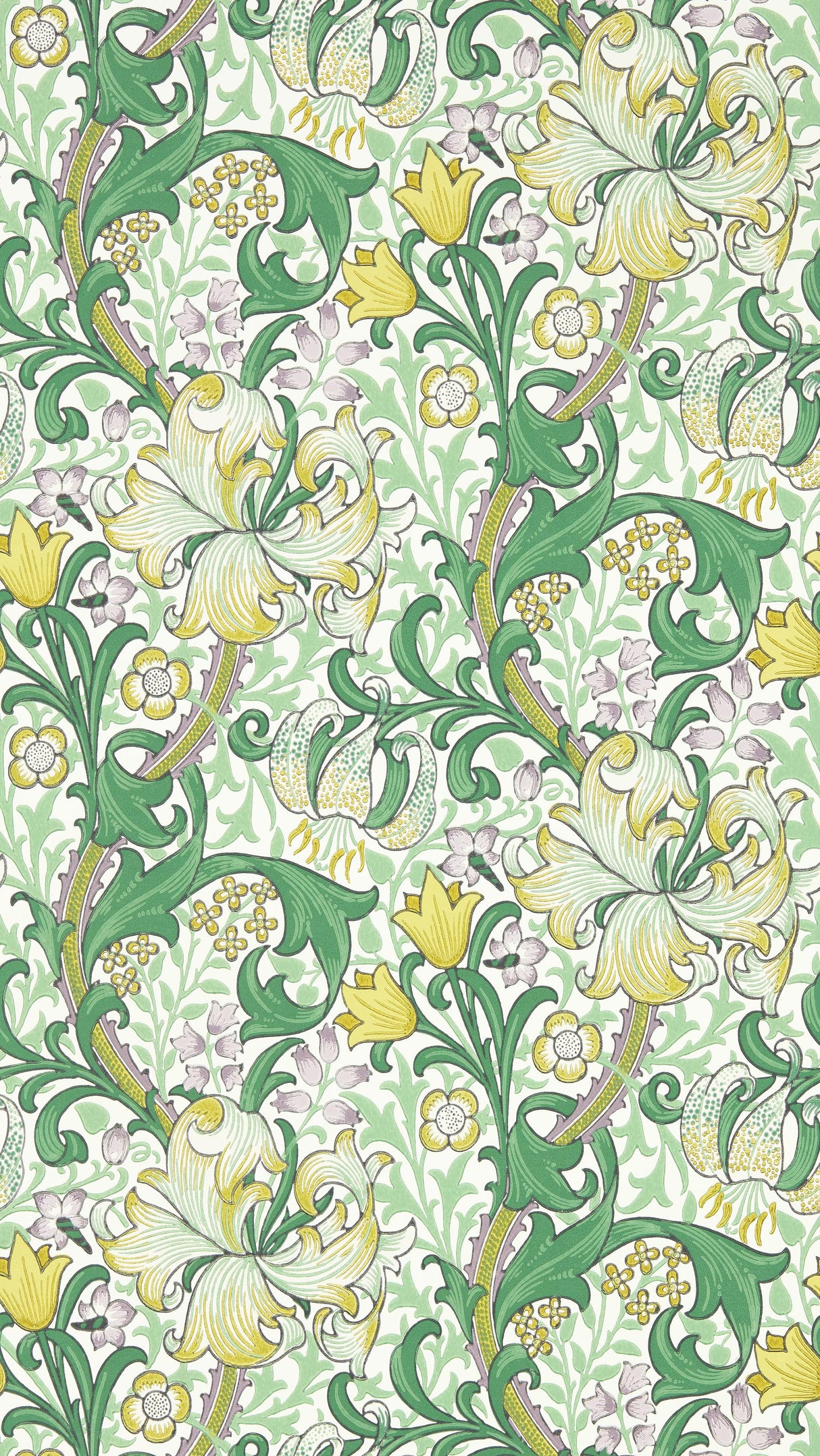 Morris & Co Secret Garden Bedford Park Wallpapers Wallpaper