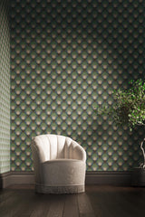 Morris & Co Goblin Green & Raven Bedford Park Wallpapers Wallpaper