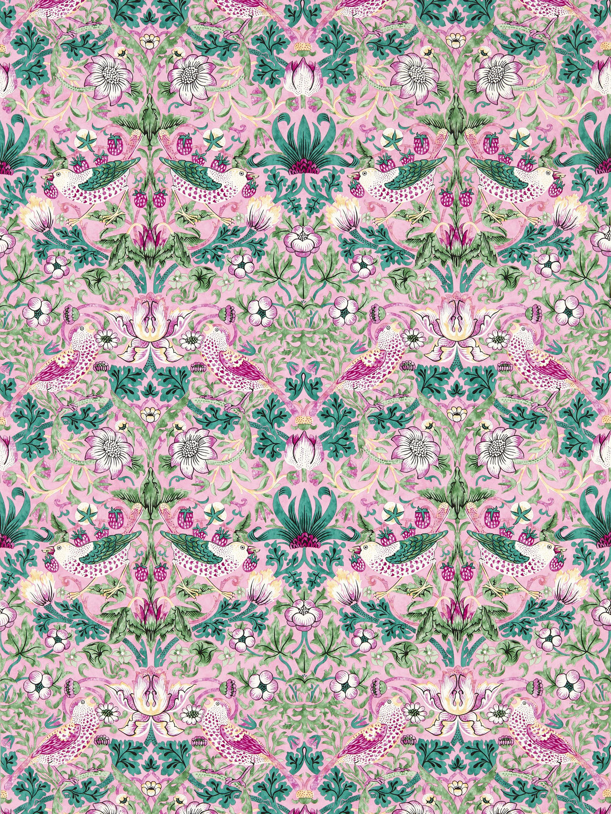 Morris & Co Miami Strip Bedford Park Wallpapers Wallpaper