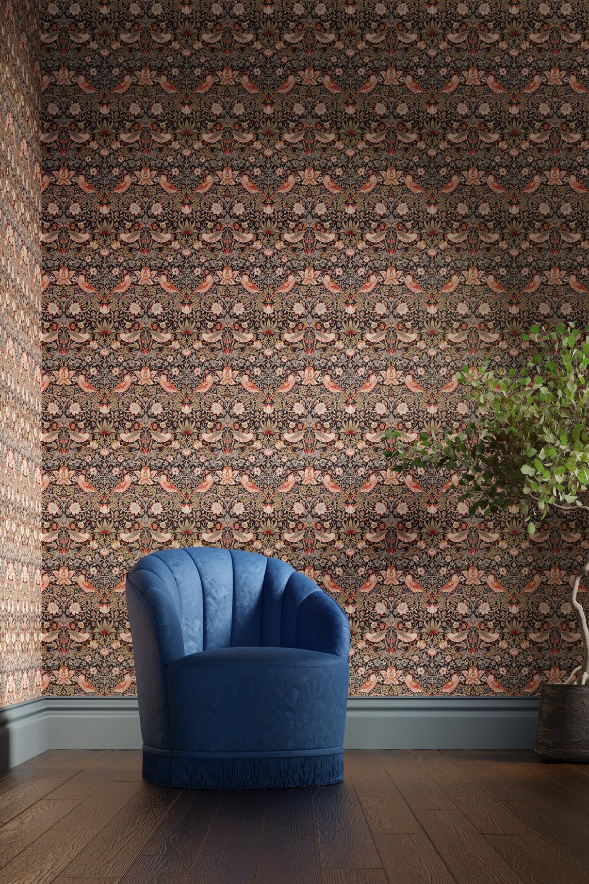 Morris & Co Old Fashioned Bedford Park Wallpapers Wallpaper