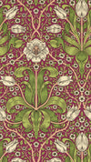 Morris & Co Spring Thicket Maraschino Cherry Wallpaper