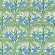 Morris & Co The Savaric Garden Green Wallpaper