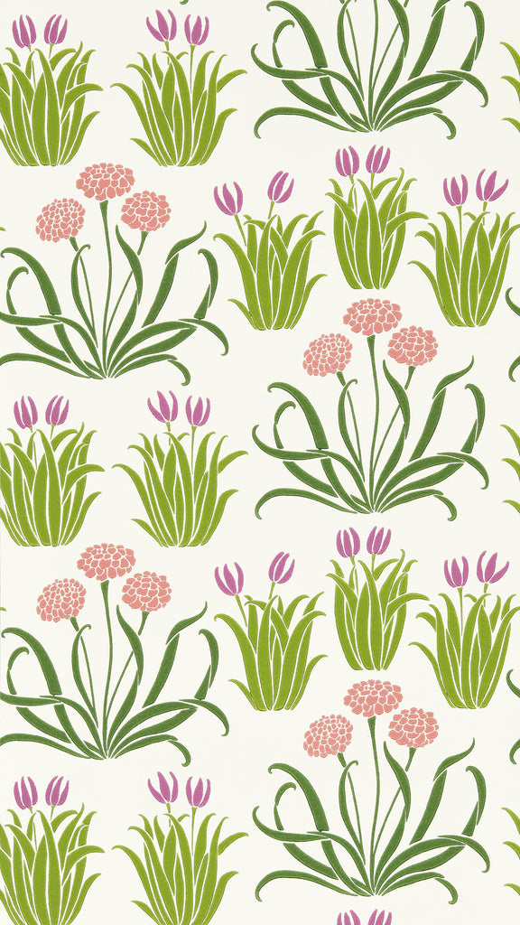 Morris & Co Tulip Fields Bedford Park Wallpapers Wallpaper