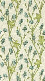 Morris & Co Aqua/Peashoot Bedford Park Wallpapers Wallpaper