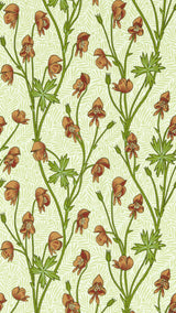 Morris & Co Tangerine/Sage Bedford Park Wallpapers Wallpaper